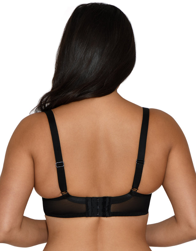 Curvy Kate SuperPlunge Lace Padded Plunge Bra Black