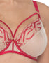 Scantilly Submission Plunge Bra Latte/Red