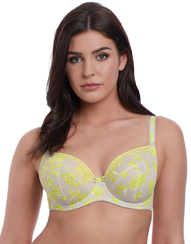 Freya Lime Light Plunge Bra Zest Multi
