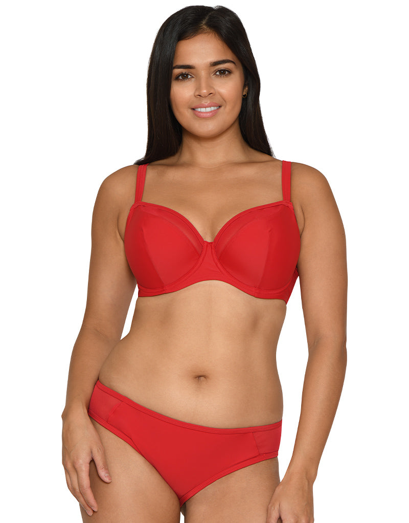 Sheer Class Padded Balcony Bikini Top