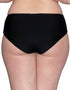 Curvy Kate Tropicana Reversible Bikini Short Black Print