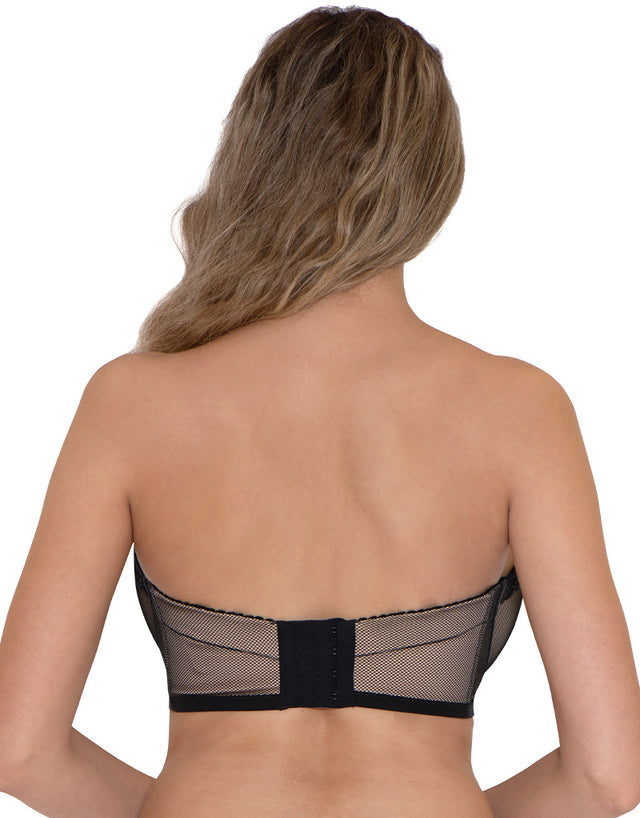 Freya Idol Allure Moulded Strapless Bra Black/Beige