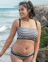Curvy Kate Sunseeker Bandeau Bikini Top Monochrome