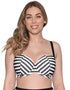 Curvy Kate Sunseeker Padded Balcony Bikini Top Monochrome
