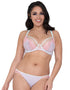Curvy Kate Flutterby Plunge Bra Lilac/Pink