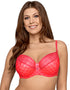 Ava Lingerie Frosting Balconette Bra Watermelon Coral