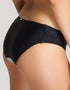 Panache Samara Gather Bikini Pant Black/White