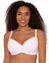 Ivory Rose T-Shirt Moulded Bra White