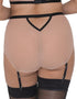 Curvy Kate Sparks Fly High Waist Suspender Brief Latte/Silver