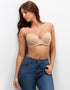 Pour Moi Definitions Balconette Contour T-shirt Bra Caramel