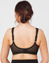Glamorise Feel the Magic Wire-Free Support Bra Black