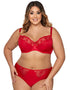 Ava Lingerie Kriszti Full Cup Bra Red