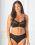 Charnos Rhapsody Full Cup Bra Black/Platinum