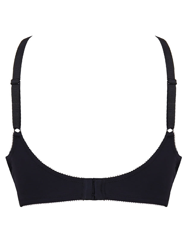 Charnos Rhapsody Full Cup Bra Black/Platinum