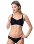 Hot Milk Eclipse Nursing Balconette Bra Black
