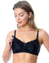 Hot Milk Eclipse Nursing Balconette Bra Black