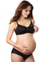Hot Milk Eclipse Nursing Balconette Bra Black