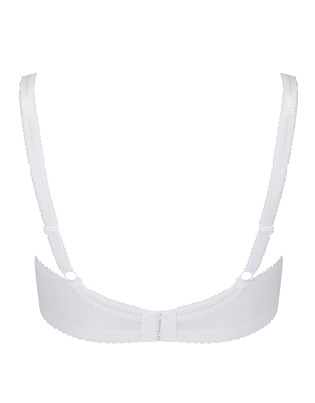 Pour Moi Madison Balconette Bra White