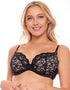 Rougette By Tutti Rouge Sarah Padded Plunge Bra Black
