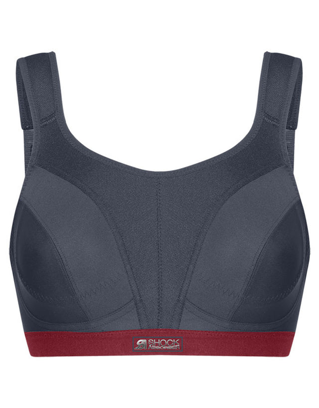 Shock Absorber D+ Classic Support Sports Bra Slate Grey