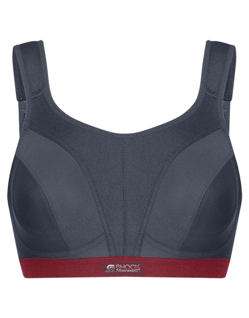 Shock Absorber D+ Classic Support Sports Bra Slate Grey
