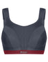 Shock Absorber D+ Classic Support Sports Bra Slate Grey