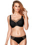 Kinga Onyx Padded Balconette Bra Black