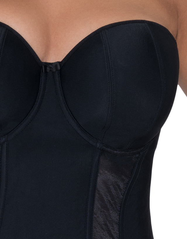 Curvy Kate Luxe Strapless Basque Black