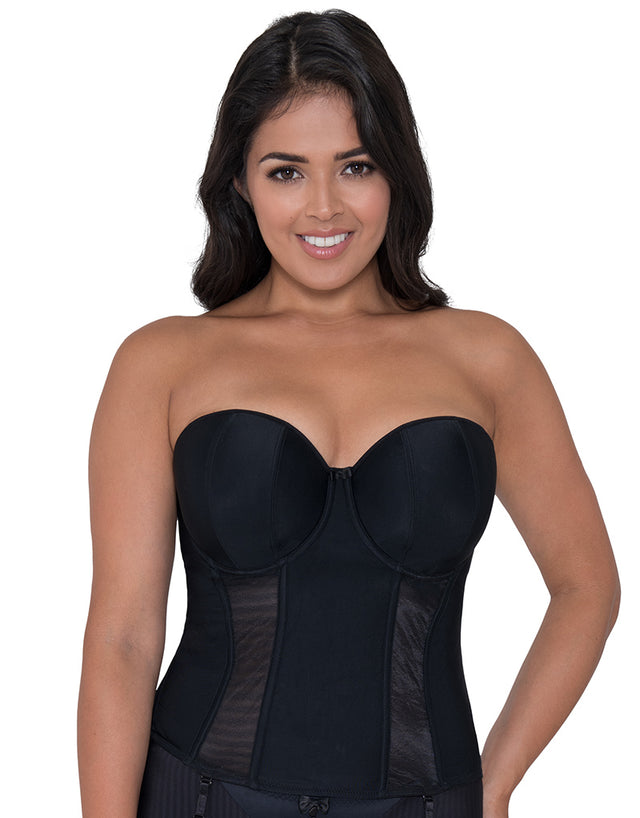 Curvy Kate Luxe Strapless Basque Black