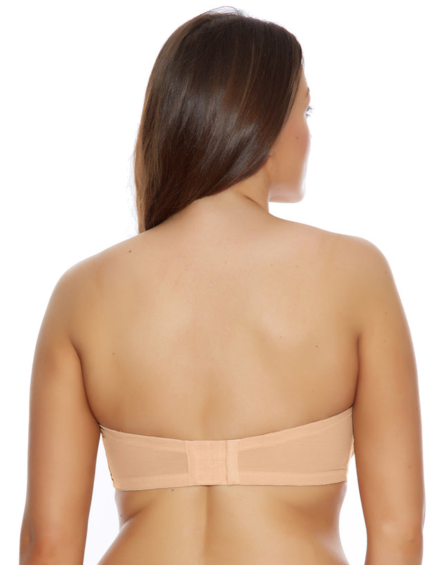 Elomi Smooth Strapless Bra Latte
