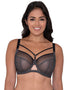 Curvy Kate Victory Pin-Up Balcony Bra Black/Slate