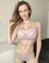 Flirtelle Viola Padded Balcony Bra Dusky Pink
