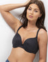 Charnos Superfit Smooth T-Shirt Bra Black