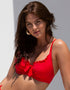 Pour Moi Santa Monica Multiway Bikini Top Red