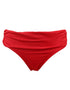 Pour Moi Santa Monica Fold Over Bikini Brief Red