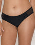 Curvy Kate Sheer Class Mini Bikini Brief Black
