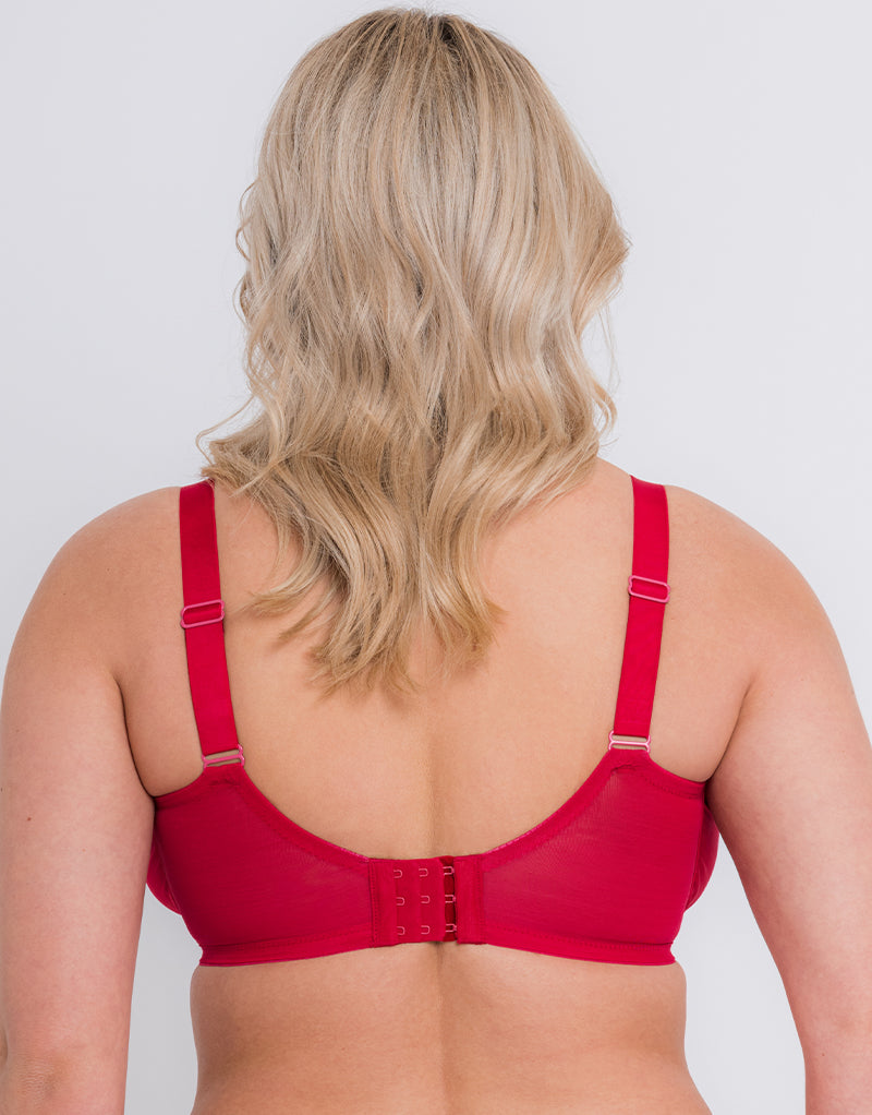 Curvy Kate WonderFully Full Cup Side Support Bra Strawberry Red