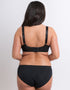 Adore Julia Brief Black/Cherry