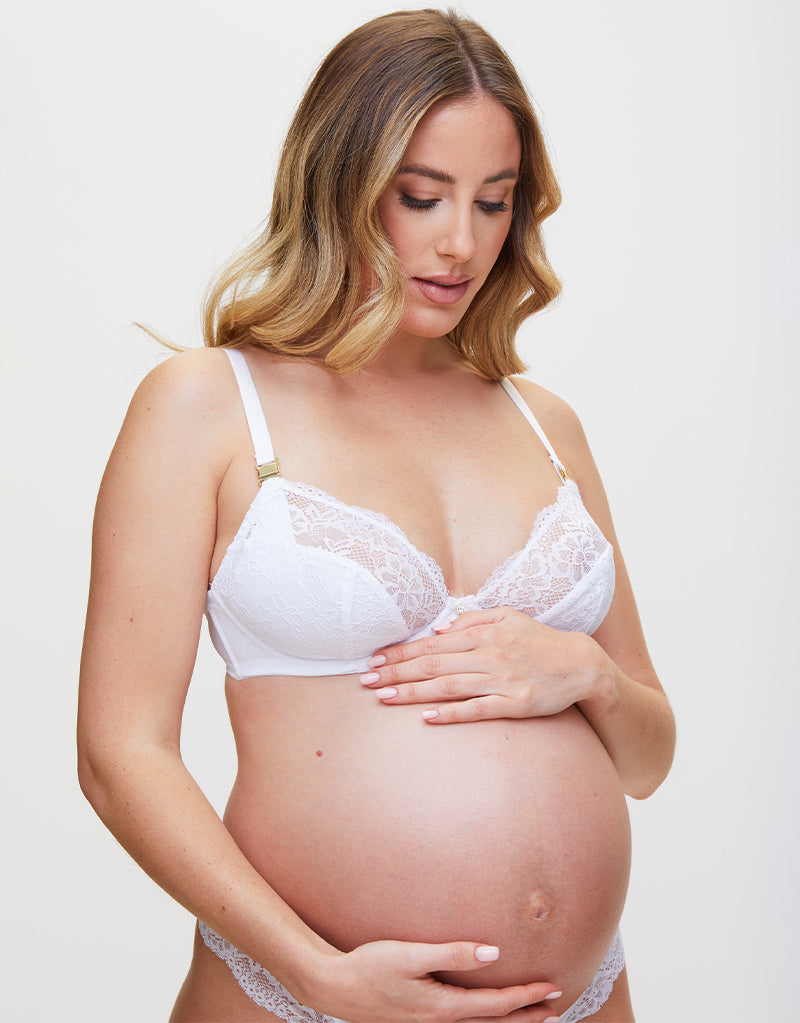 Ann Summers Sexy Lace Planet Nursing Bra White  Brastop UK