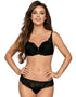 Ava Lingerie Madison Balconette Bra Black