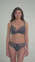 Panache Ana Plunge Bra Vintage Blue