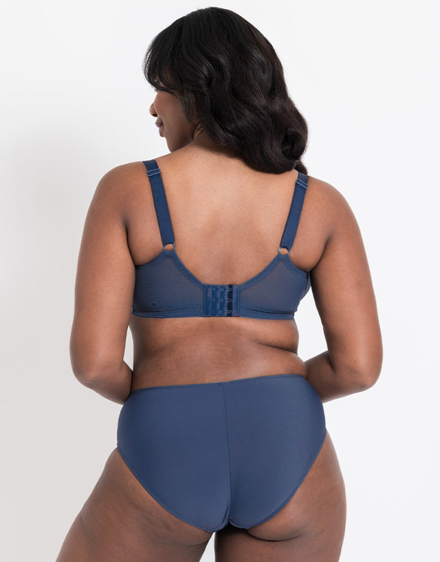 Flirtelle Emilie Classic Brief Denim Blue