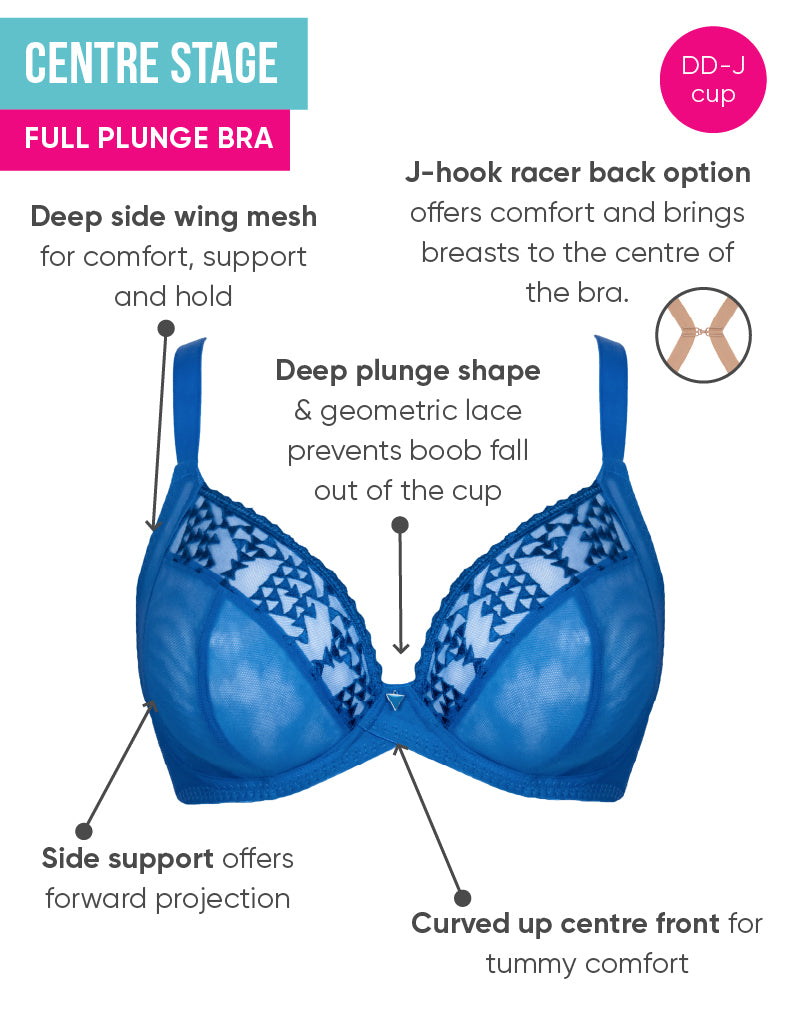 Curvy Kate - It's the same fit from our SuperPlunge multiway bra which we  all know and love, except it just got a front fastening refresh to a HH cup  making it