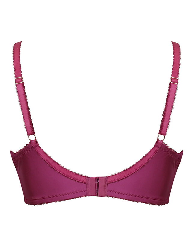 Charnos Ophelia Side Support Full Cup Bra Raspberry