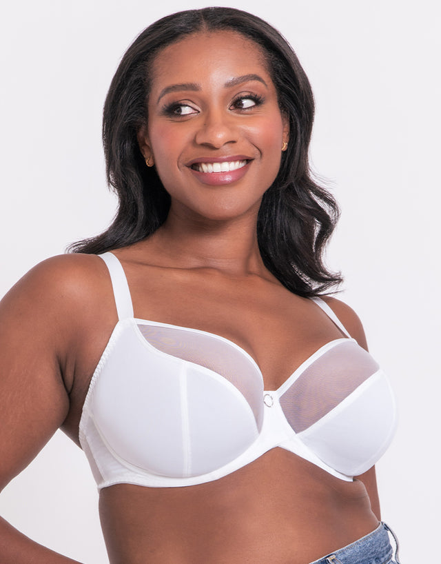 Curvy Kate Daily Balcony Bra White