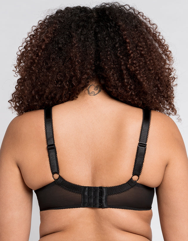 Curvy Kate Dottie Balcony Bra Black