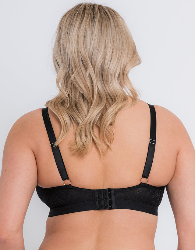 Curvy Kate Lace Daze Non-Wired Bralette Black