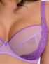 Curvy Kate Lifestyle Lace Plunge Bra Lilac/Violet