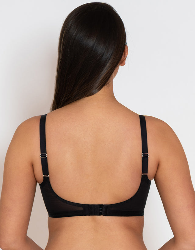 Curvy Kate Lucky Star Plunge Bra Black