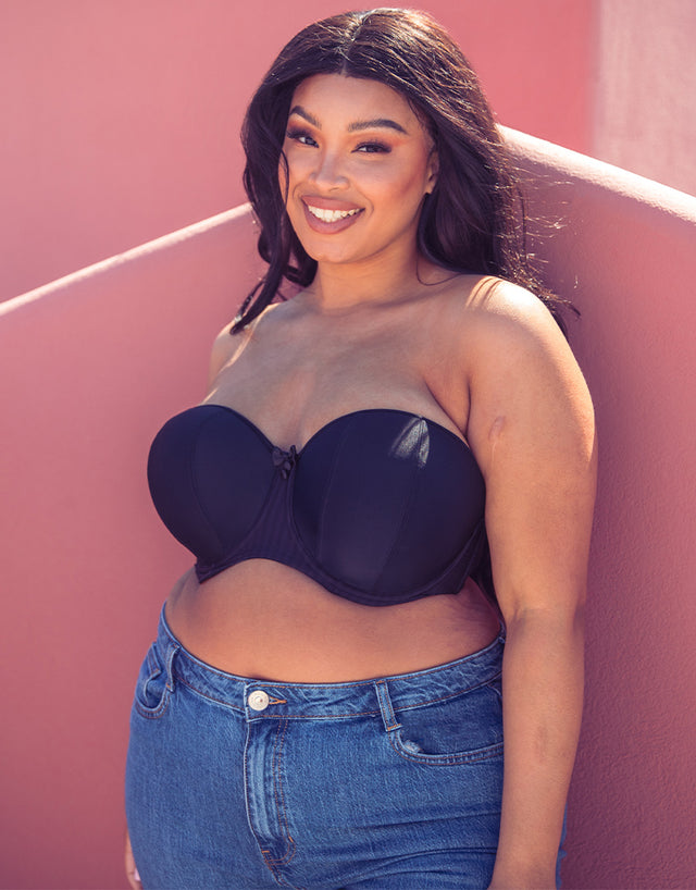 Curvy Kate Luxe Strapless Multiway Bra Black